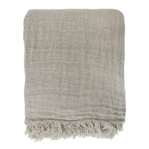 Bedspread - natural linen